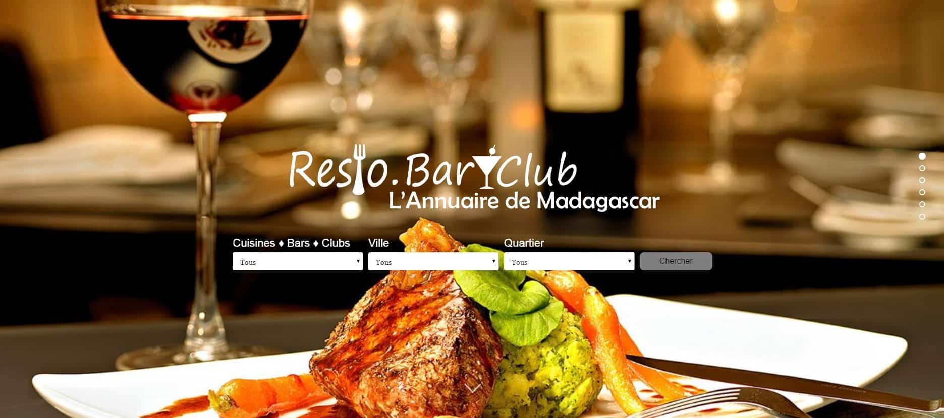 Le site de référence pour trouver une bonne adresse restaurant à Madagascar