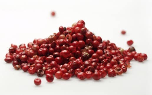 The pink peppercorns from Madagascar