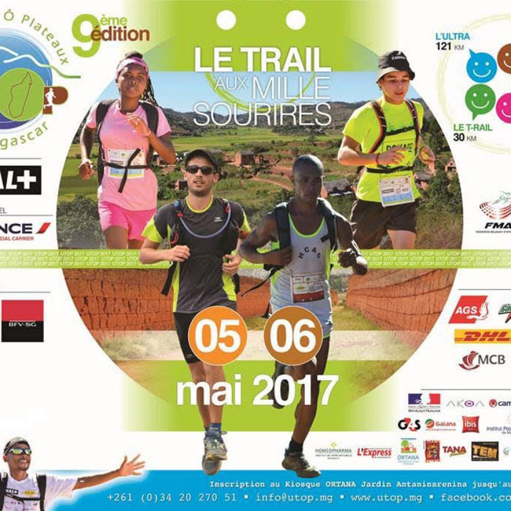 UTOP 9ème édition 5-6 mai 2017 « Le trail aux mille sourires »