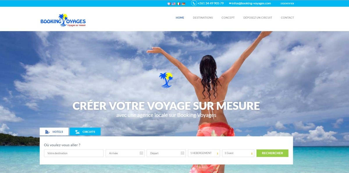 Voyages | Portail de recherche de circuit sur mesure sur Internet, média indépendant à but informatif