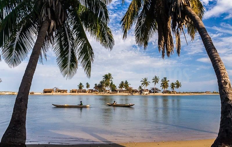 Belo-sur-Mer bietet eine Veränderung der Landschaft in einer Umgebung aus den gewöhnlichen