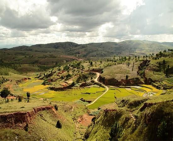 Madagascar Analamanga: randonnée à Iharanandriana, helmet Behenjy