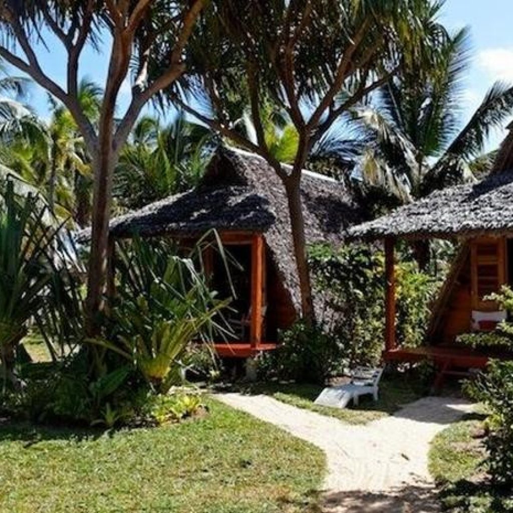 L & rsquo; ecolodge in Madagaskar, Schlaf verantwortlich und grün