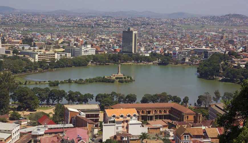 Essere ben circondato un albergo nel centro della città di Antananarivo