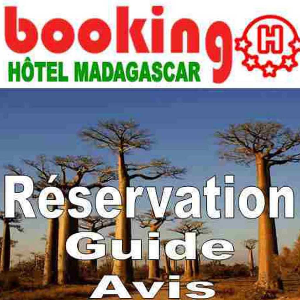 réserver sur Booking Hôtel Madagascar